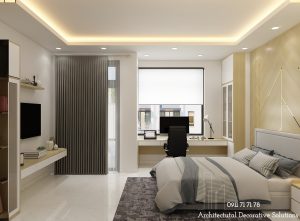 Phối Cảnh 3D Nội Thất Nhà Phố Quận 2 Cao Cấp
