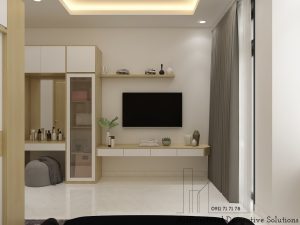 Phối Cảnh 3D Nội Thất Nhà Phố Quận 2 Cao Cấp