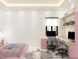 Phối Cảnh 3D Nội Thất Nhà Phố Quận 2 Cao Cấp