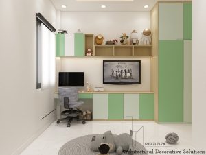 Phối Cảnh 3D Nội Thất Nhà Phố Quận 2 Cao Cấp