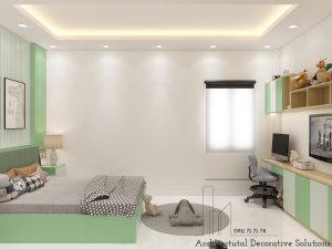 Phối Cảnh 3D Nội Thất Nhà Phố Quận 2 Cao Cấp