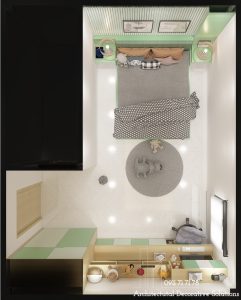 Phối Cảnh 3D Nội Thất Nhà Phố Quận 2 Cao Cấp