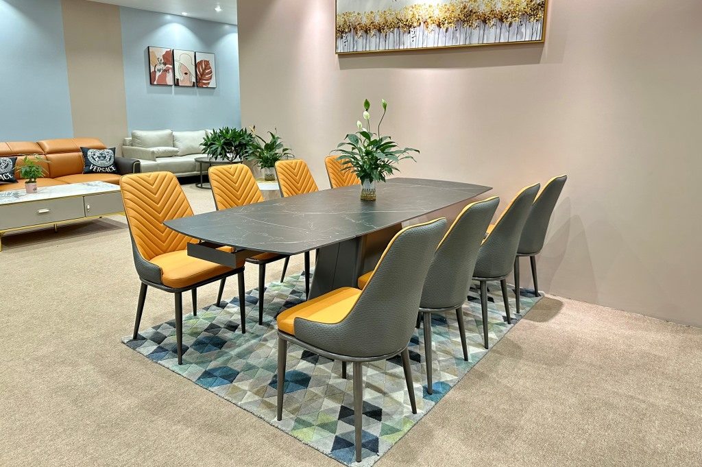 Bàn Ăn Mặt Đá Thông Minh Nhập Khẩu 1027S