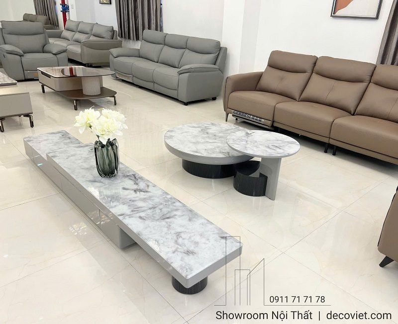 Set Bàn Trà Kệ Tivi Nhập Khẩu 82T