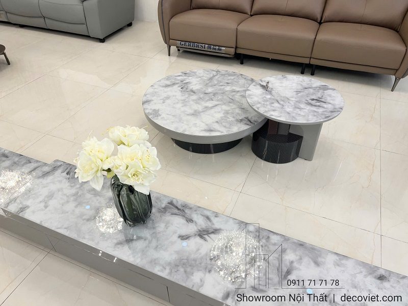 Set Bàn Trà Kệ Tivi Nhập Khẩu 82T