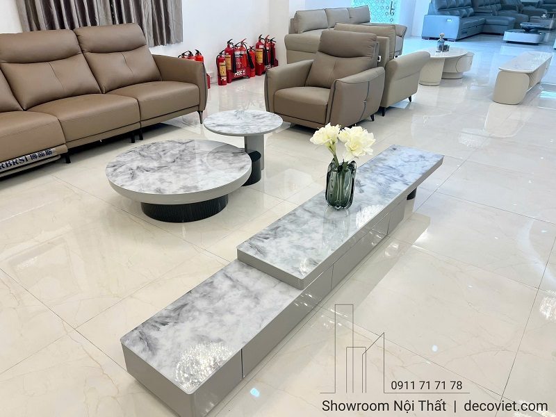 Set Bàn Trà Kệ Tivi Nhập Khẩu 82T