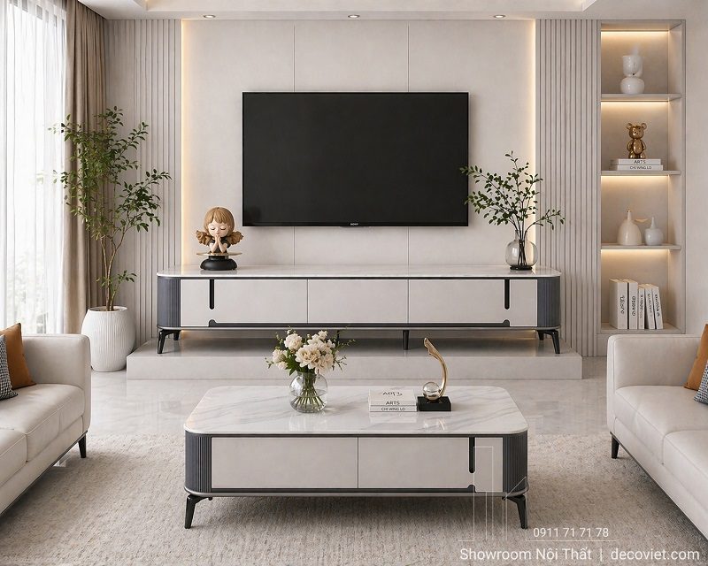 Set Kệ Tivi Bàn Trà Giá Rẻ 118T
