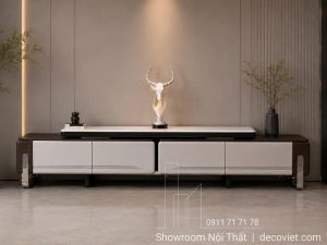 Set Kệ Tivi Bàn Trà Gỗ 127T