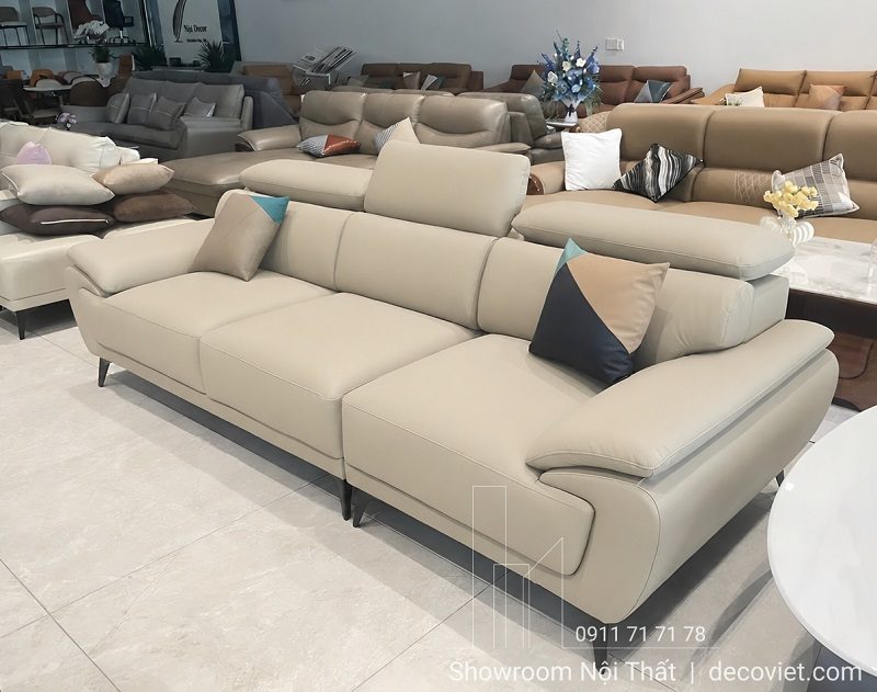 Sofa Băng 3 Chỗ Bọc Da 1169T