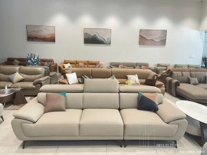 Sofa Băng 3 Chỗ Bọc Da 1169T