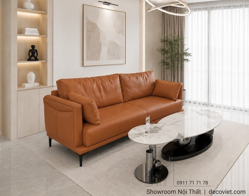 Sofa Băng Nhỏ Gọn Bọc Da 1159T