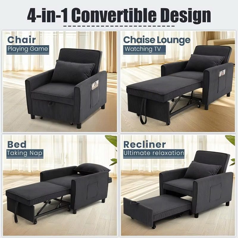 Sofa Bed Kéo Nhỏ Gọn 118T