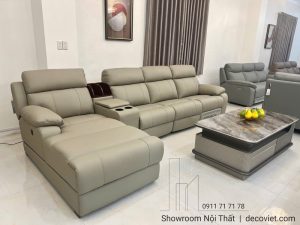 Sofa Bọc Da Nhập Khẩu 1041T