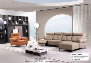 Sofa Chỉnh Điện Da Bò Nhập Khẩu 1045T
