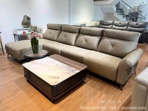 Sofa Chỉnh Điện Da Bò Nhập Khẩu 1045T