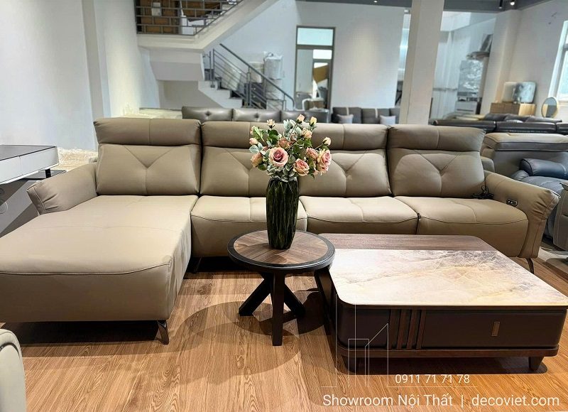 Sofa Chỉnh Điện Da Bò Nhập Khẩu 1045T