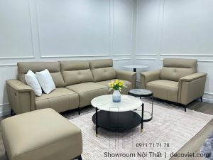 Sofa Chỉnh Điện Da Bò Ý 1087T