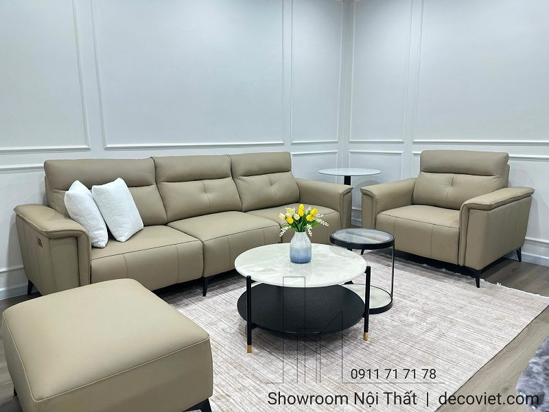 Sofa Chỉnh Điện Da Bò Ý 1087T