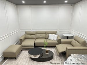 Sofa Chỉnh Điện Da Bò Ý 1087T