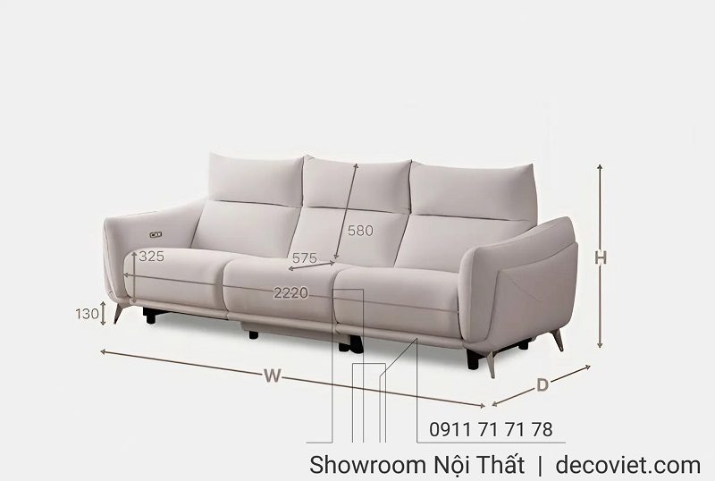 Sofa Chỉnh Điện Thông Minh 1688T