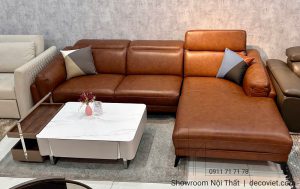 Sofa Da Bò Cao Cấp 1112T