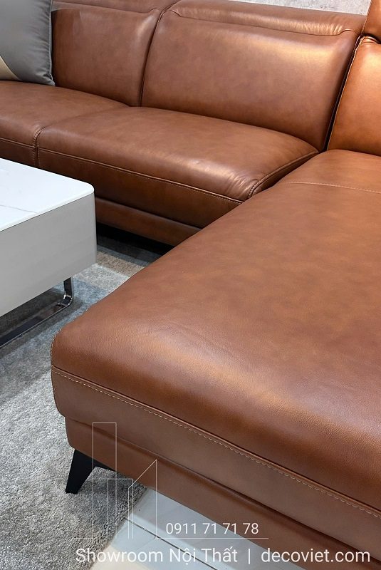 Sofa Da Bò Cao Cấp 1112T