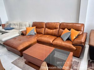 Sofa Da Bò Giá Rẻ 1005T