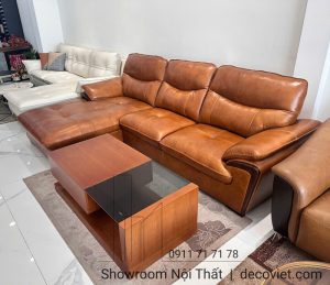Sofa Da Bò Giá Rẻ 1005T