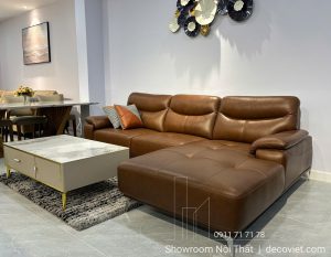 Sofa Da Bò Giá Rẻ 1031T