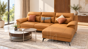 Sofa Da Bò Thật 1210T
