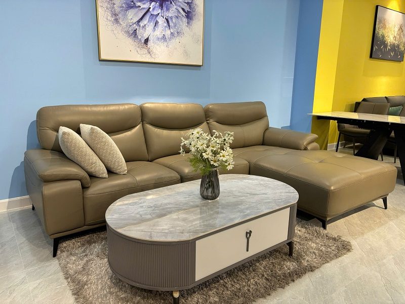 Sofa Da Bò Ý 1030T