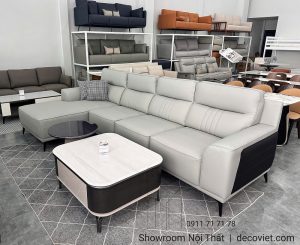 Sofa Da Cao Cấp Sang Trọng 1105T