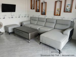Sofa Da Cao Cấp Sang Trọng 1105T