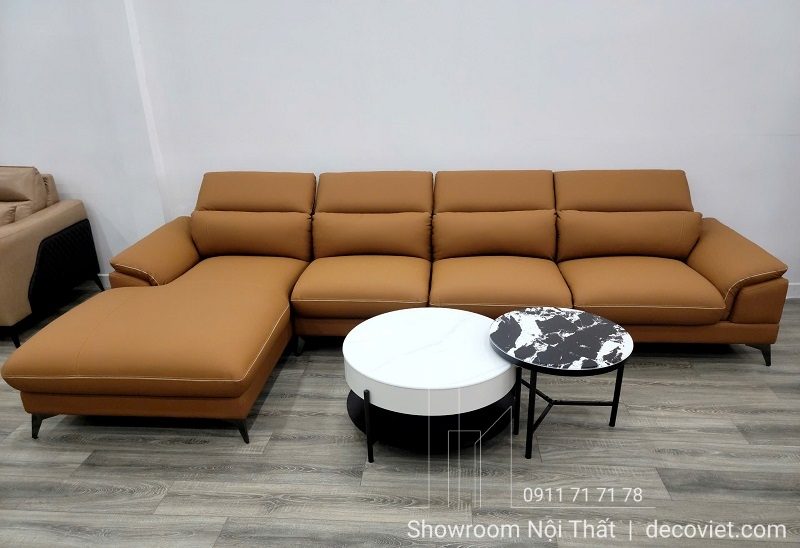 Sofa Da Chữ L Cao Cấp 1032T