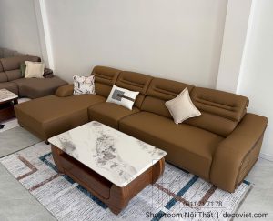 Sofa Da Nhập Khẩu Hiện Đại 1121T