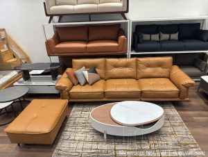 Sofa Da Phòng Khách Cao Cấp 1093T