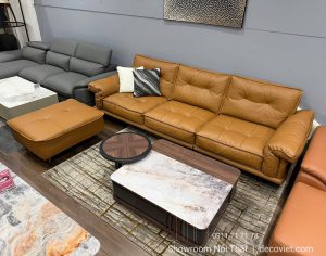 Sofa Da Phòng Khách Cao Cấp 1093T