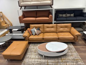 Sofa Da Phòng Khách Cao Cấp 1093T