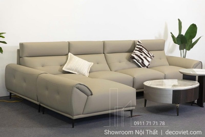 Sofa Da Phòng Khách Hiện Đại 1085T