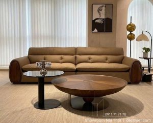 Sofa Giường Chỉnh Điện Bọc Da Bò 1177T