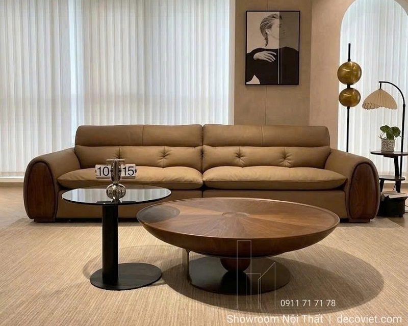 Sofa Giường Chỉnh Điện Bọc Da Bò 1177T