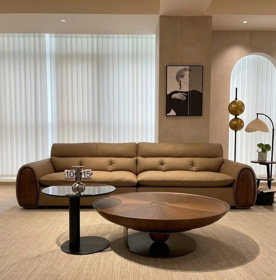 Sofa Giường Chỉnh Điện Bọc Da Bò 1177T