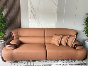 Sofa Gỗ Bọc Da Sinh Thái 1173T
