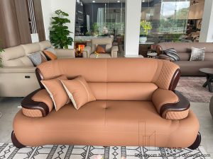 Sofa Gỗ Bọc Da Sinh Thái 1173T