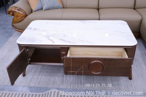 Sofa Gỗ Mun Da Bò Thật Nhập Khẩu 1053T