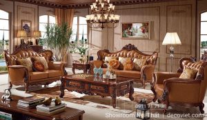 Sofa Tân Cổ Điển Nhập Khẩu 1084T