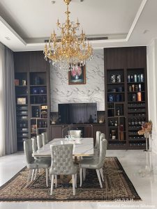 Thi Công Hoàn Thiện Nội Thất Biệt Thự Hiện Đại Quận 3