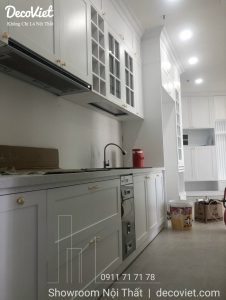 Thi Công Nội Thất Bán Cổ Điển Đẹp Sang