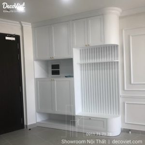Thi Công Nội Thất Bán Cổ Điển Đẹp Sang