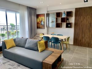 Thi công nội thất căn hộ 2 phòng ngủ chung cư Sunrise Riverside